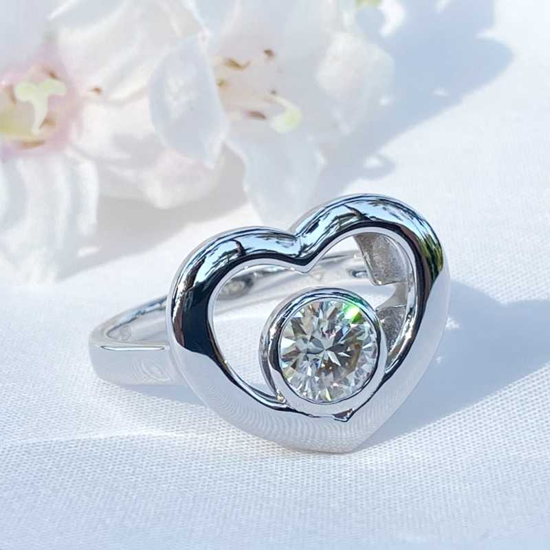 1ct Champagne Color Moissanite Ring - SOPHYGEMS