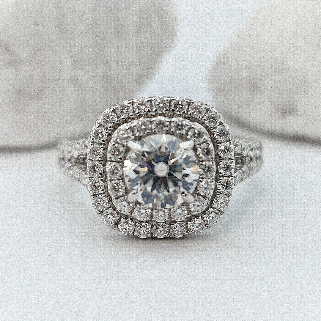 Moissanite 925 Sterling Silver Ring - SOPHYGEMS