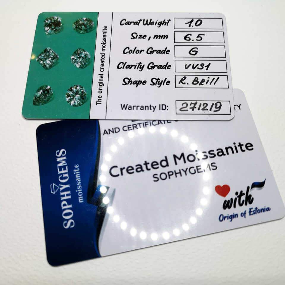 MOISSANITE GHI "Brilliance Forever" - SOPHYGEMS